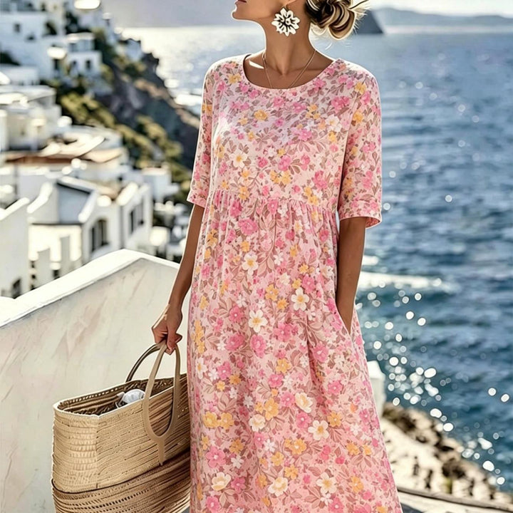 Grace - Elegant Floral Summer Dress