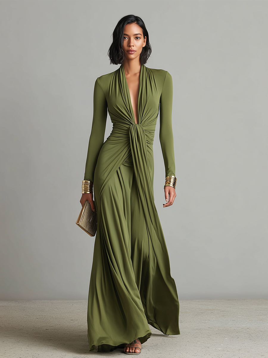 Amelia - Silk Maxi Dress