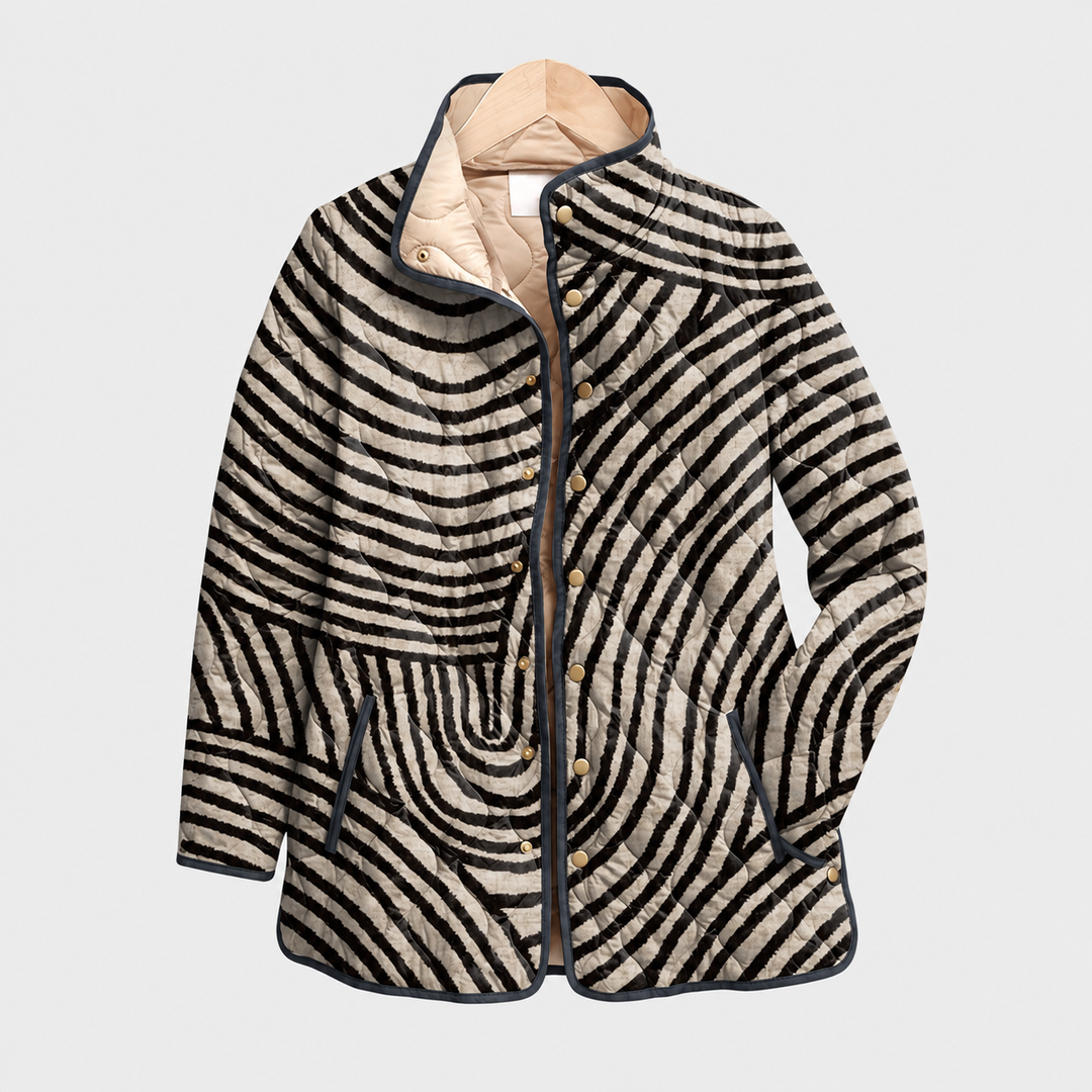 Cordelia | Circle Print Jacket