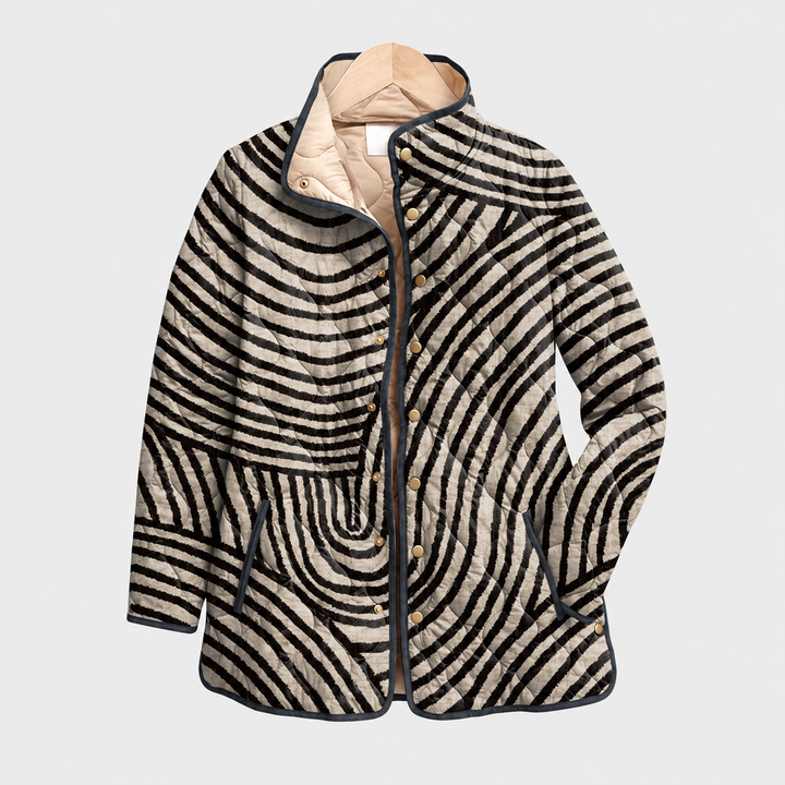 Cordelia | Circle Print Jacket