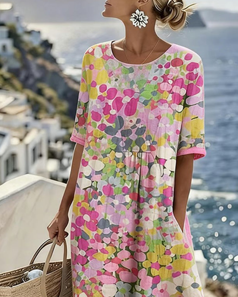 Elena - Floral Summer Dress