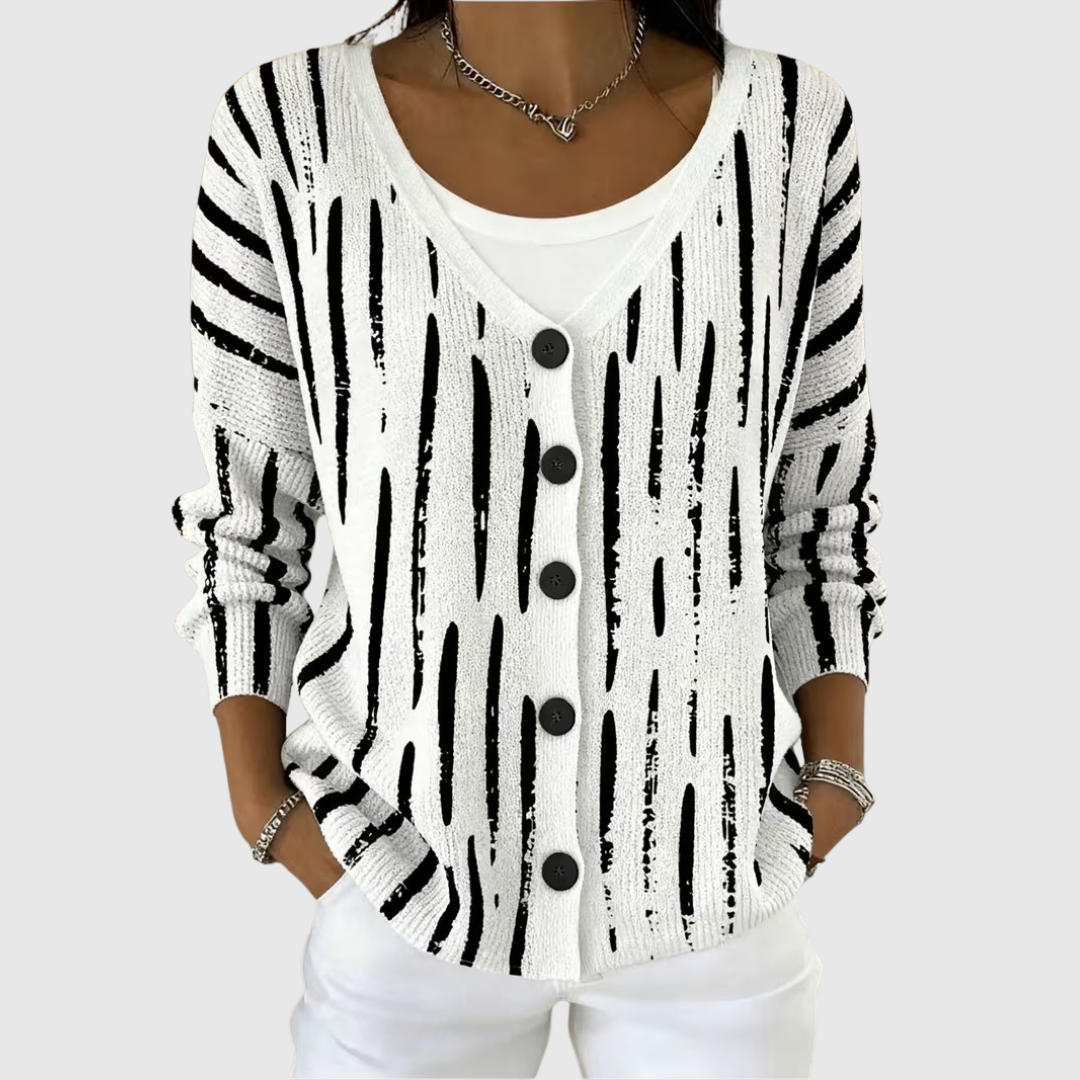 Fleur - Buttoned Soft Cardigan