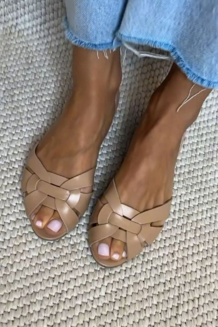 Natasha – Woven Summer Sandals