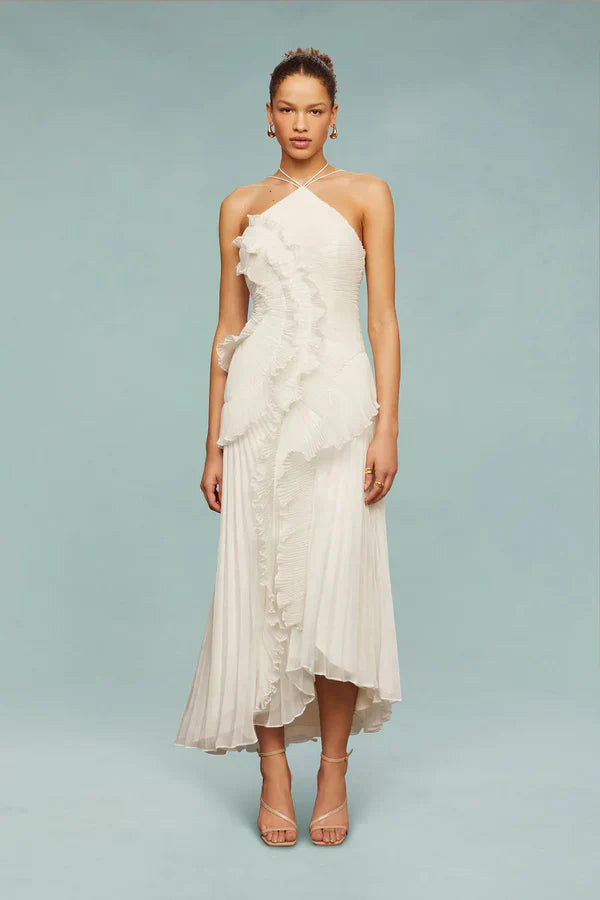 Eleanor - Spiral Ruffle Dress