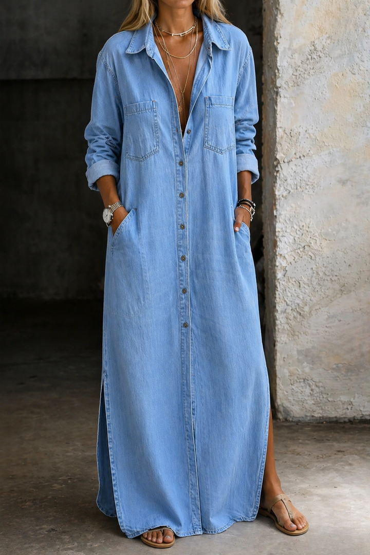 Delana | Button-Front Dress