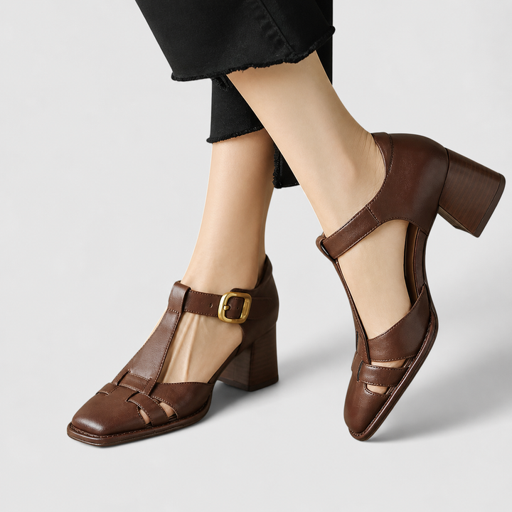 Scarlett – T-Strap Orthopedic Sandals