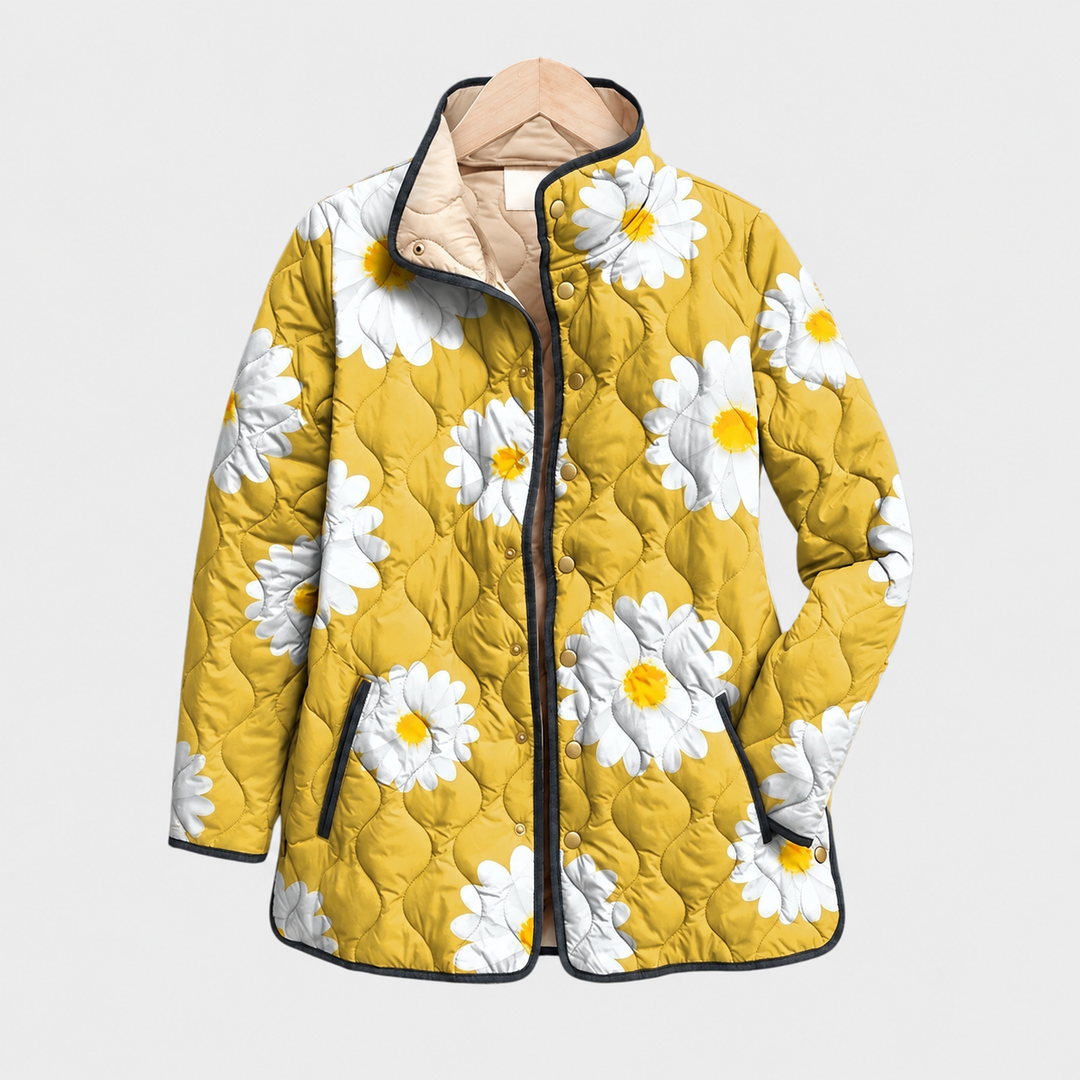Henrietta | Mustard Daisy Jacket