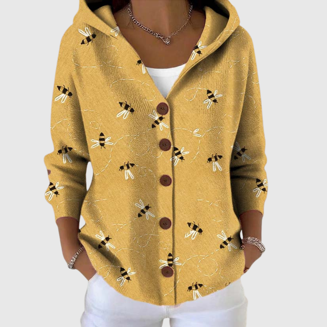 Philomène - Hood-Detail Layering Cardigan