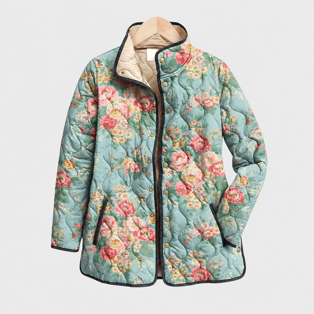 Felicity | Pink Quilted Jacket