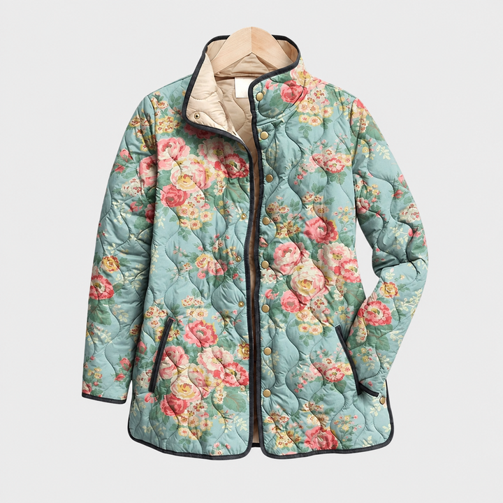 Felicity | Pink Quilted Jacket