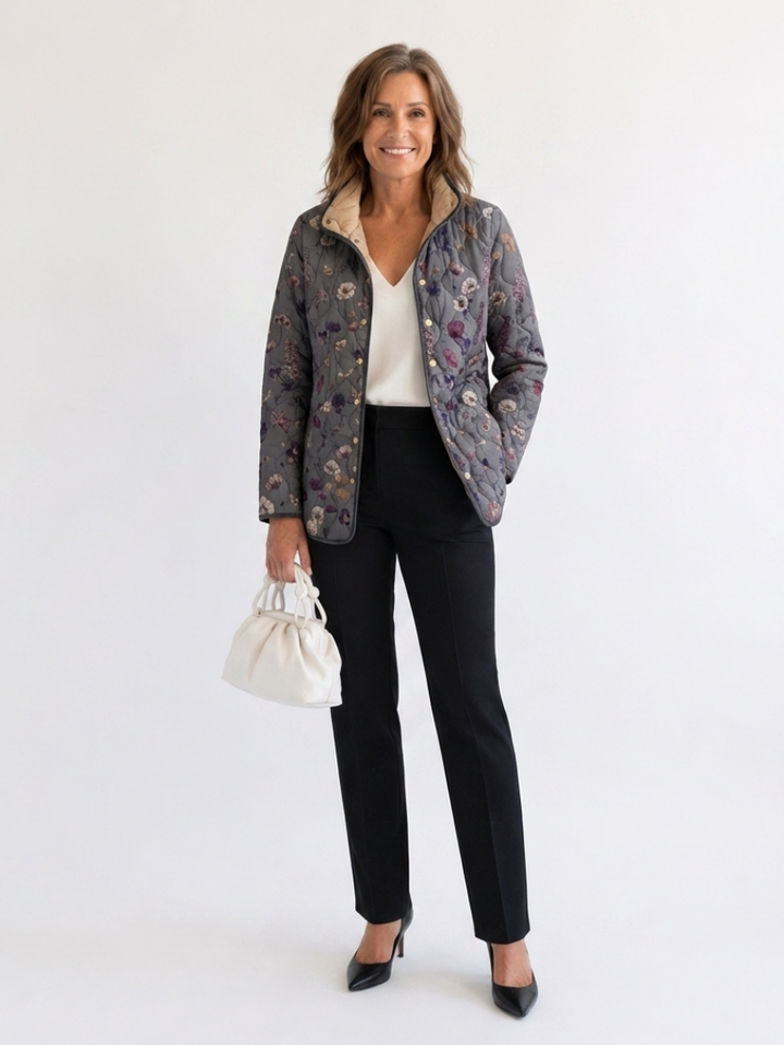 Lavinia | Pressed Flower Jacket