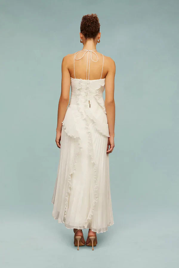 Eleanor - Spiral Ruffle Dress