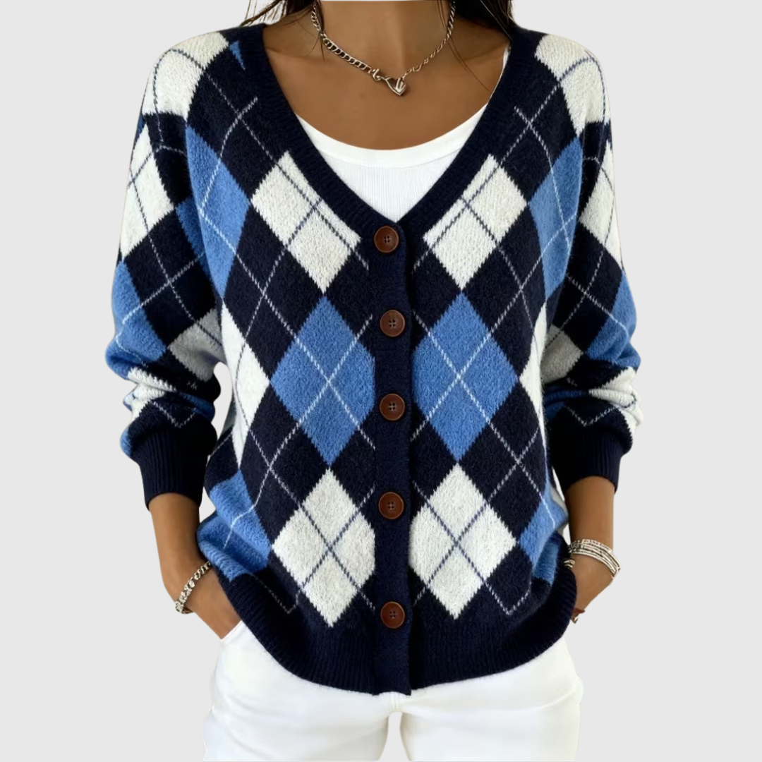 Charlotte - Buttoned Relaxed-Fit Cardigan