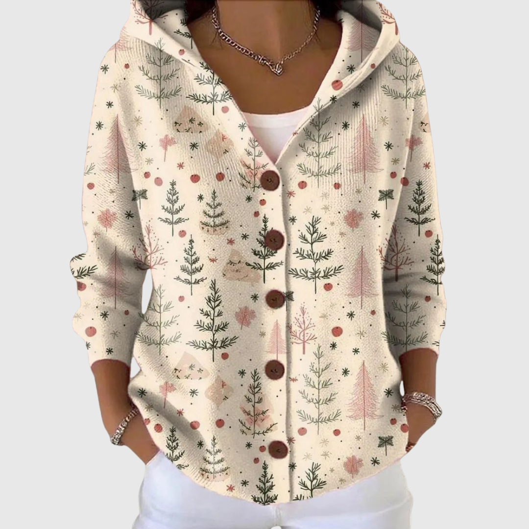 Albertine - Hood-Detail Lightweight Cardigan