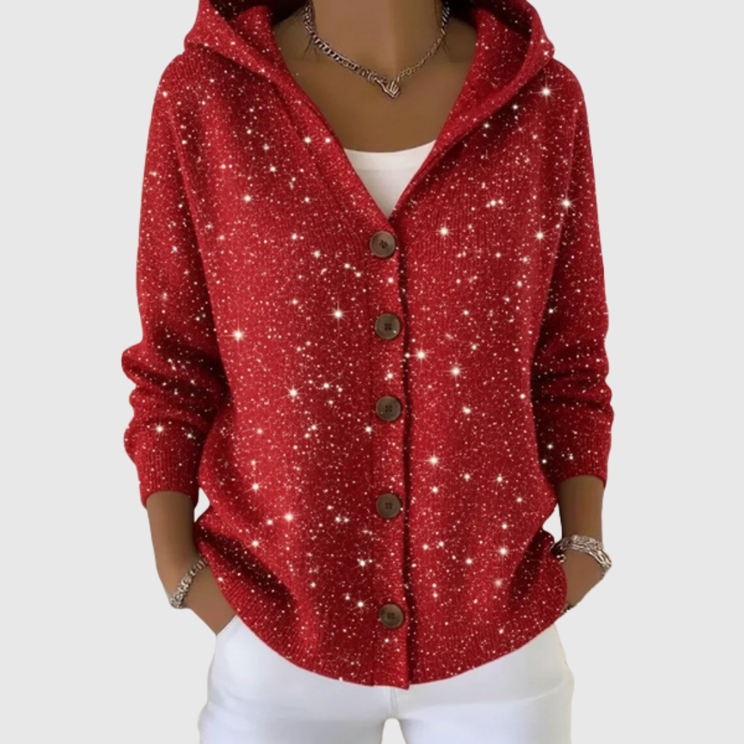 Léontine - Hood-Detail Soft Cardigan