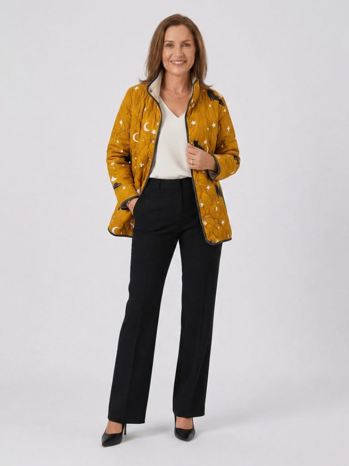 Tabitha | Cat Quilted Jacket