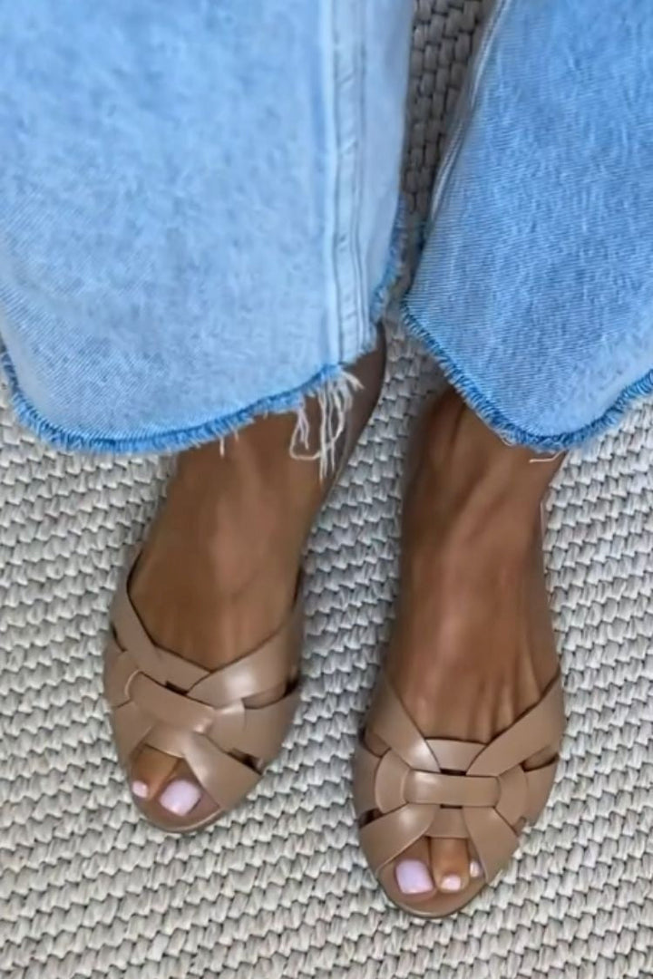 Natasha – Woven Summer Sandals