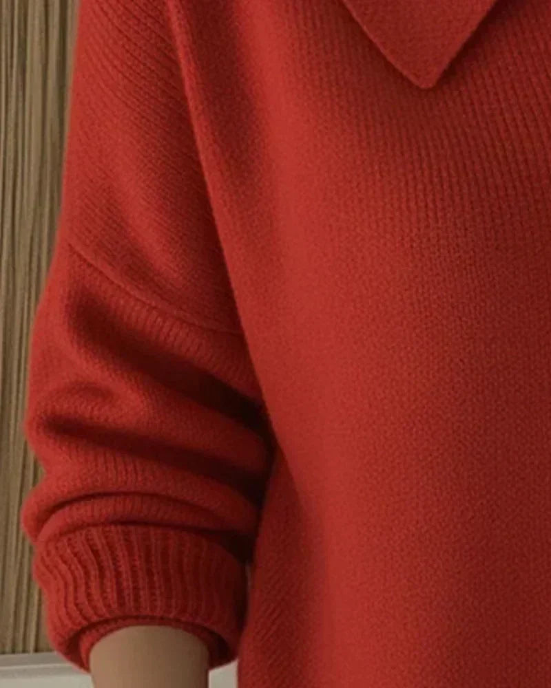 Constance - Shirt-Collar Cosy Cardigan
