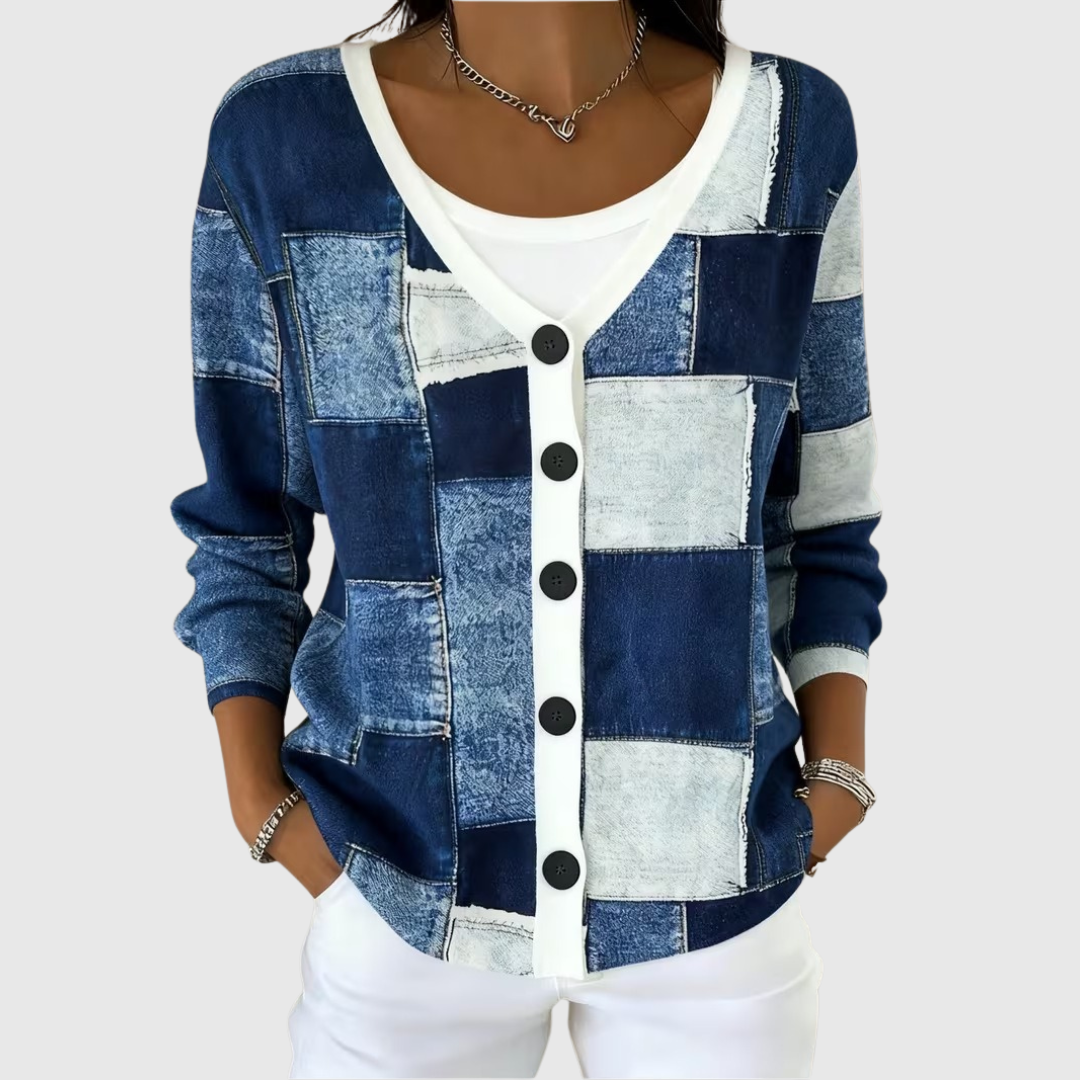 Odette - Button-Front Relaxed Cardigan