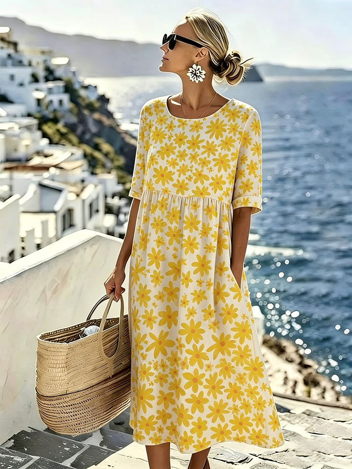 Evelyn - Sunshine Bloom Dress