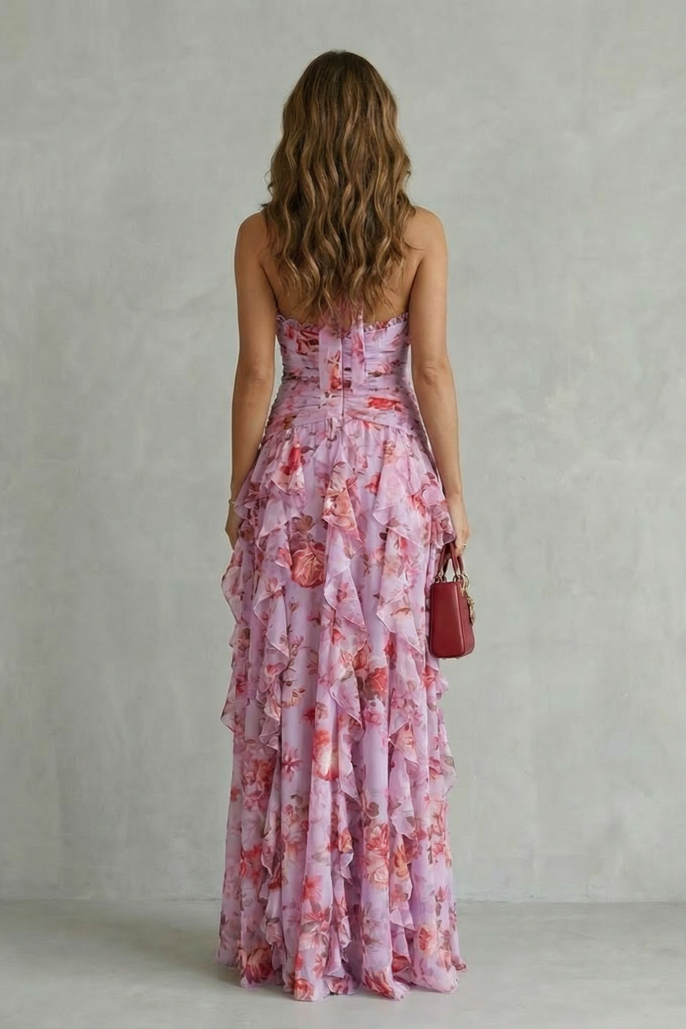 Adriana - Floral Halter Dress