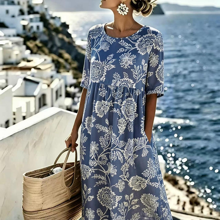 Evie - Elegant Floral Dress
