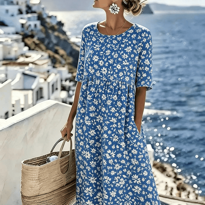 Grace - Elegant Floral Summer Dress