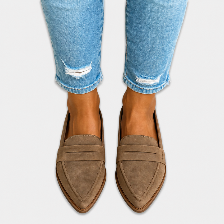 Nadia™ Suede Slip-On Loafers