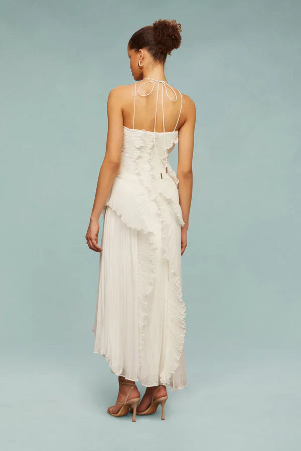 Eleanor - Spiral Ruffle Dress