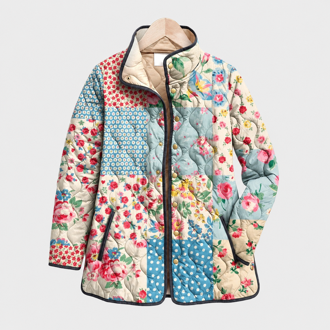 Clementine | Floral Quilted Jacket