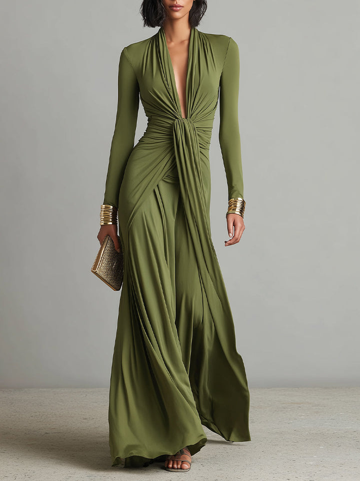 Amelia - Silk Maxi Dress