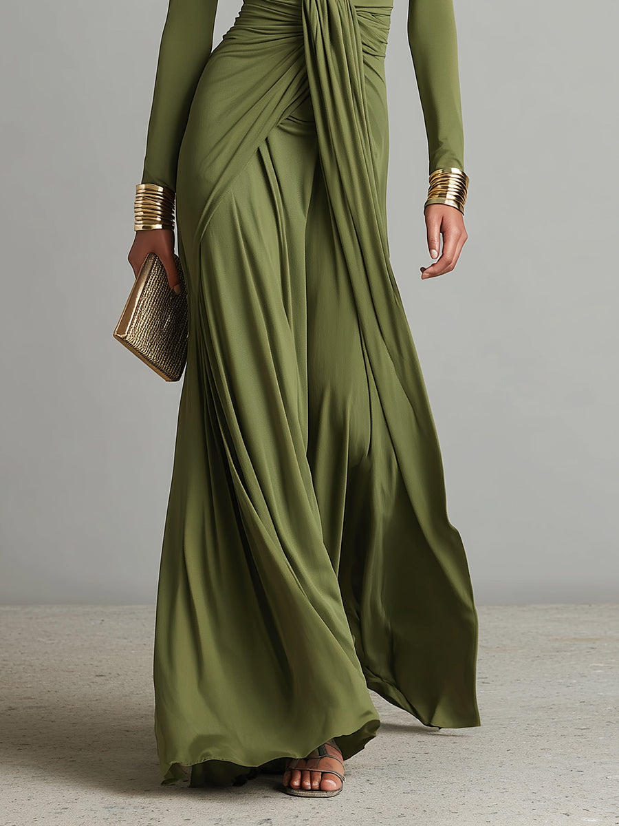 Amelia - Silk Maxi Dress