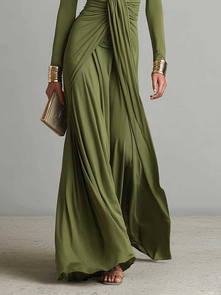 Amelia - Silk Maxi Dress