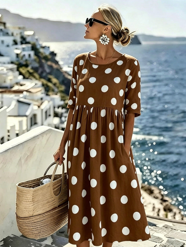 Penelope - Classic Polka Dot Dress