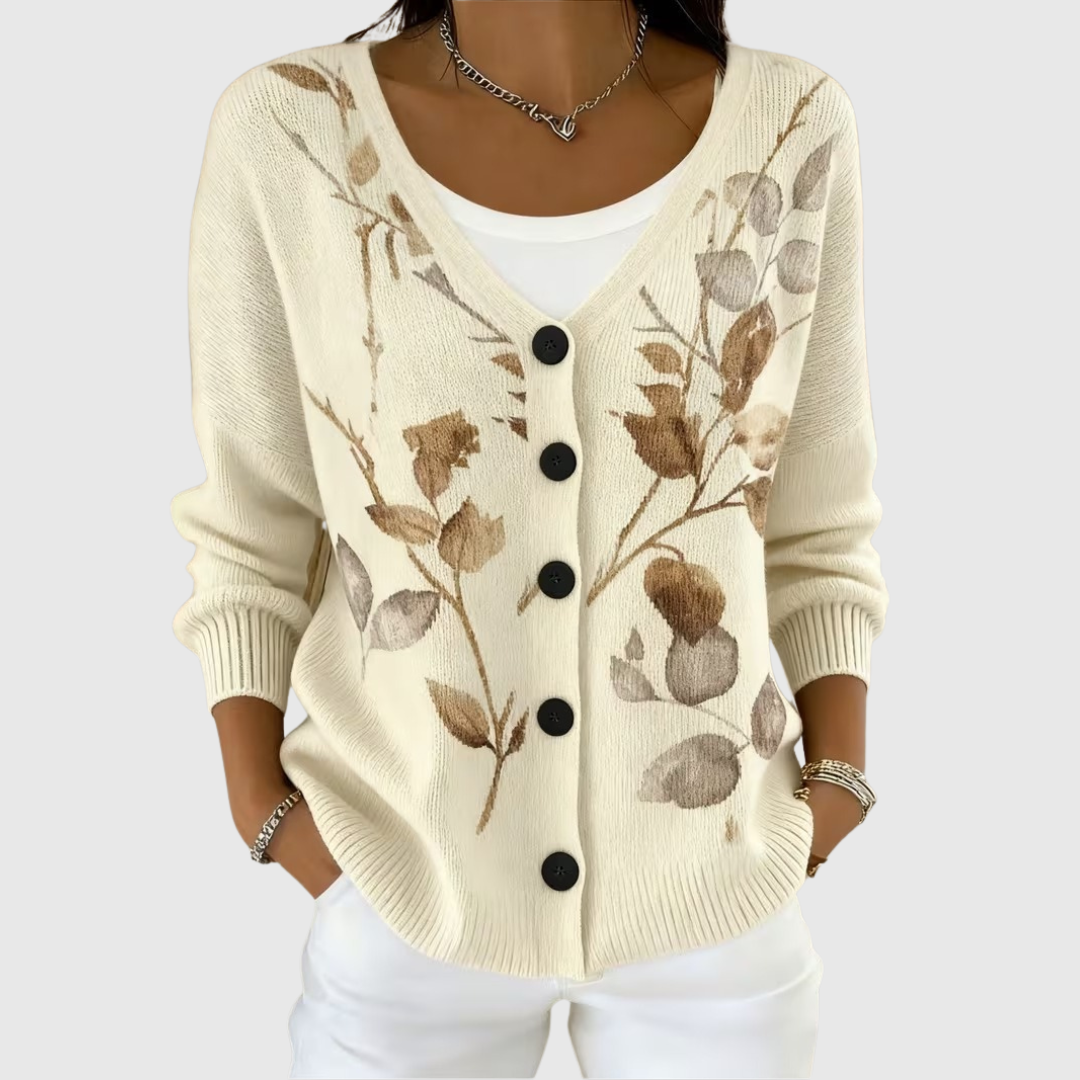 Prudence - Buttoned Chic Cardigan