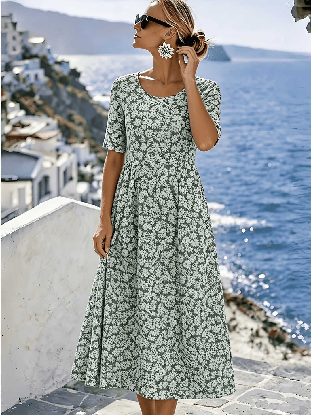 Sienna - Floral Elegance Dress