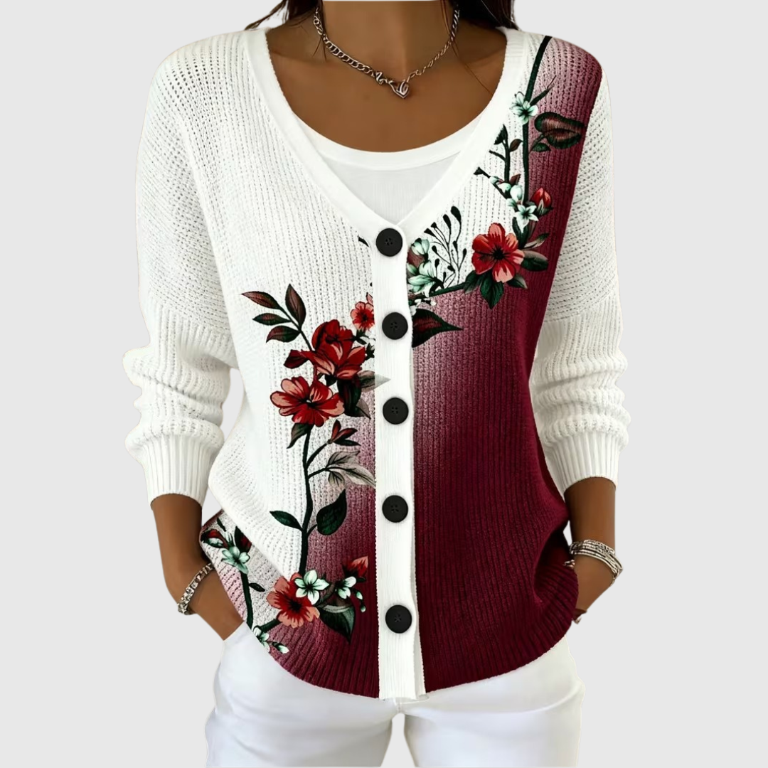 Aline - Buttoned Soft Cardigan