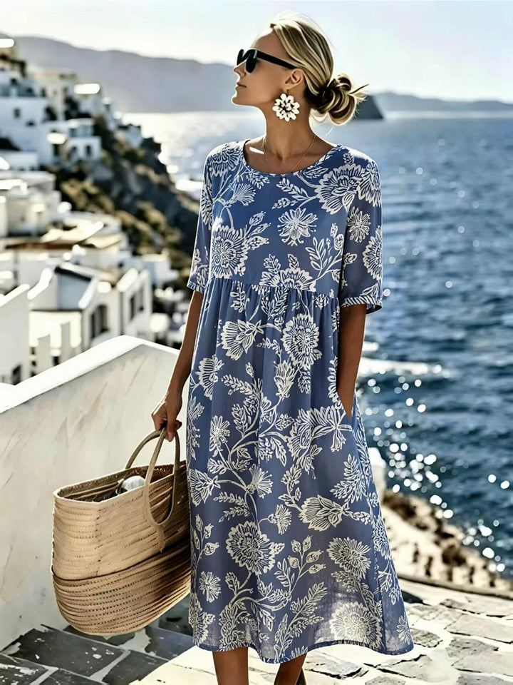 Evie - Elegant Floral Dress
