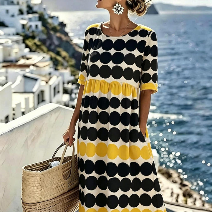 Harper - Retro Dot Dress