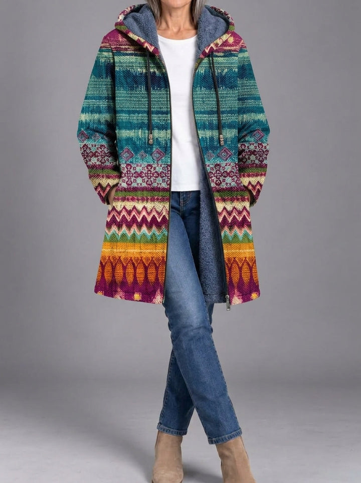 Hattie | Creative Print Coat