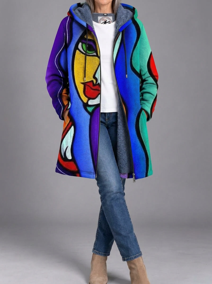 Mabel | Artful Print Coat