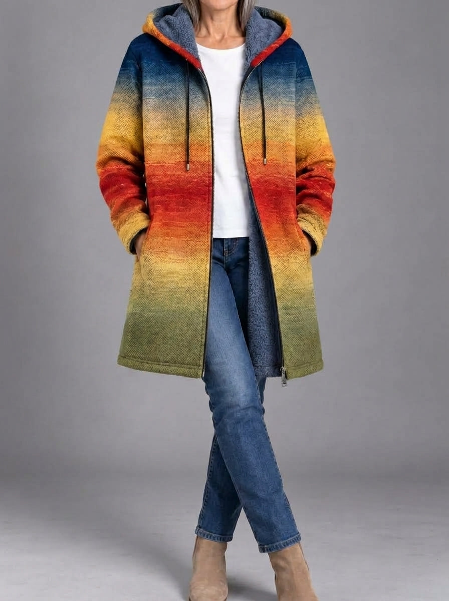 Margot | Gallery Print Coat