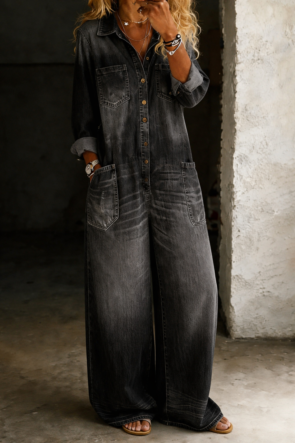 Lena | Casual Dungarees