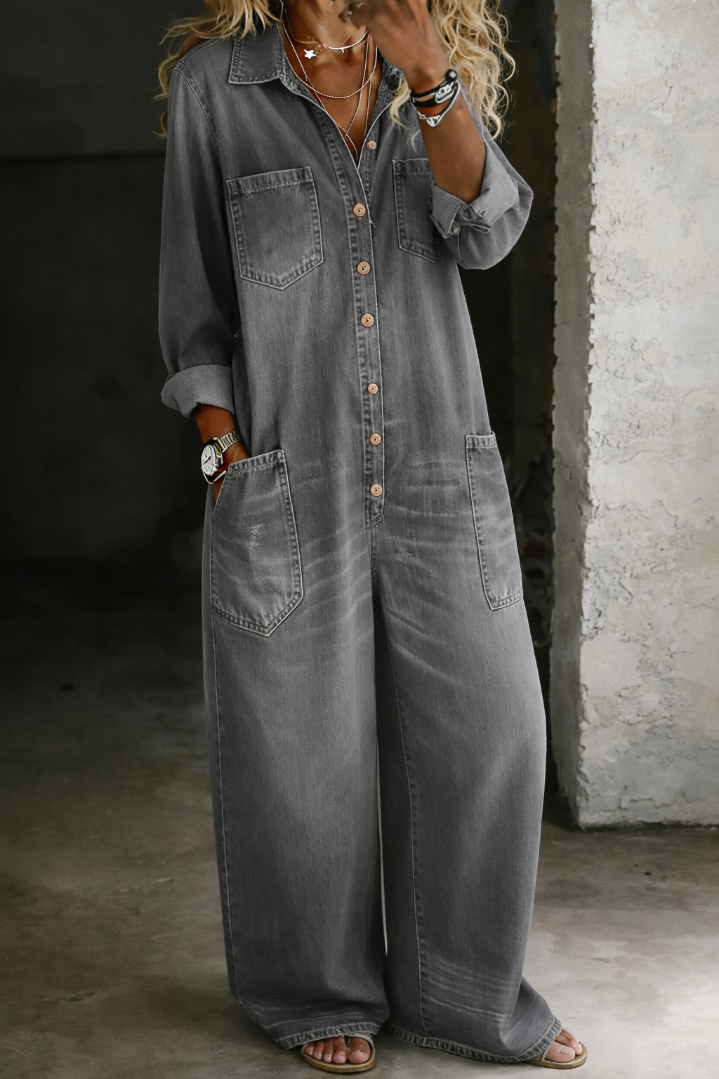 Lena | Casual Dungarees