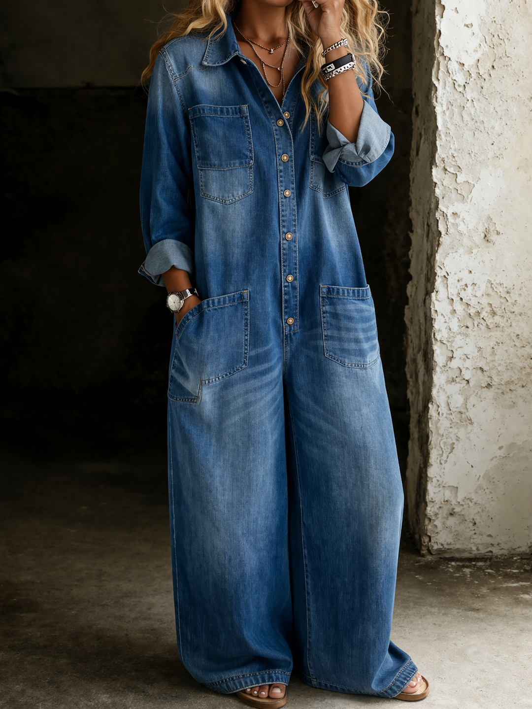 Lena | Casual Dungarees