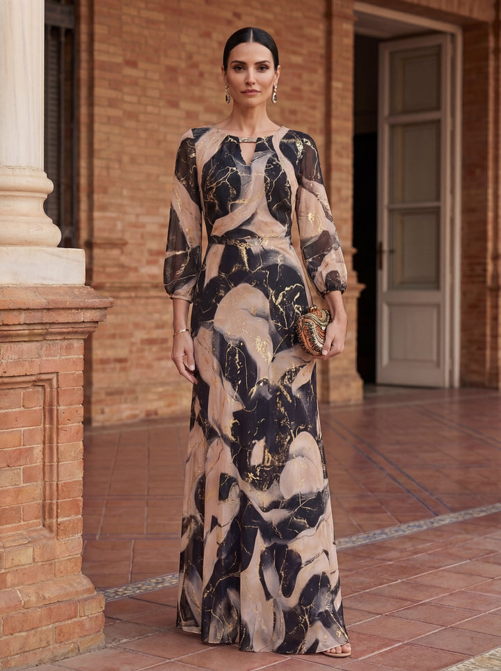 Mia - Printed Dress