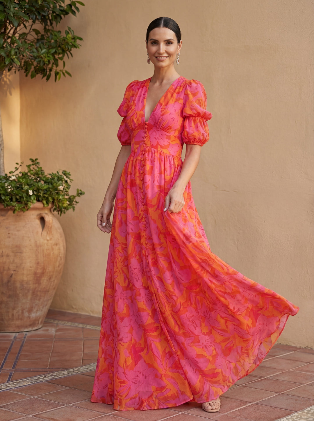Olvera - Flowing Dress