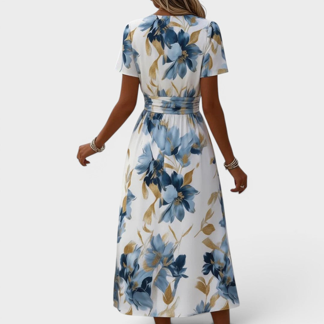 Denise - Floral Wrap Dress