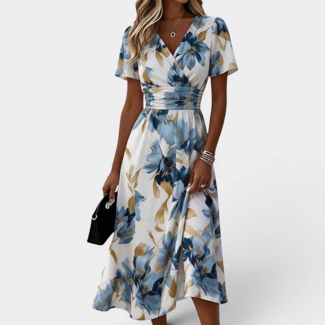 Denise - Floral Wrap Dress
