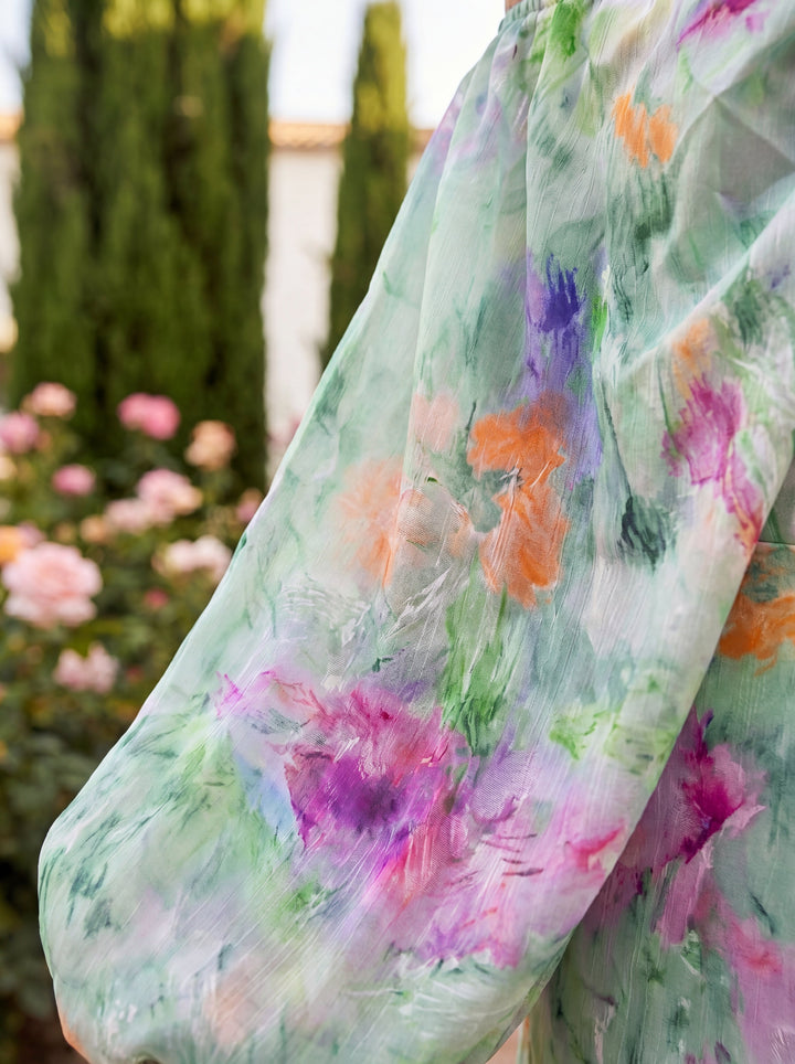 Lindaraja - Watercolour Print Dress